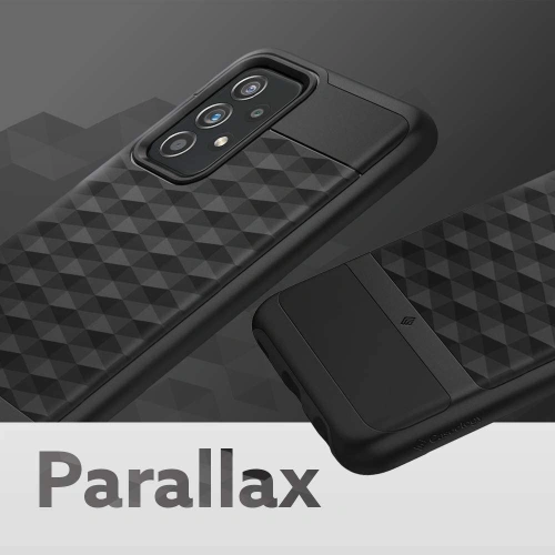 Kup Etui Caseology Parallax Samsung Galaxy A52/A52s Matt Fekete - CSL001BLK - {ean13} - Sklep Home Screen