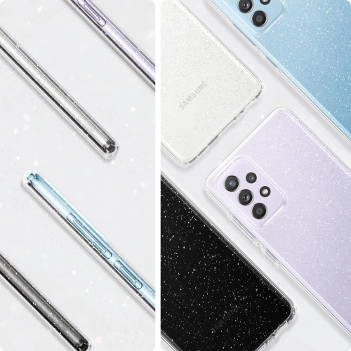 Kup Etui Spigen Liquid Crystal Samsung Galaxy A52/A52s Glitter Crystal - SPN1526CL - {ean13} - Sklep Home Screen