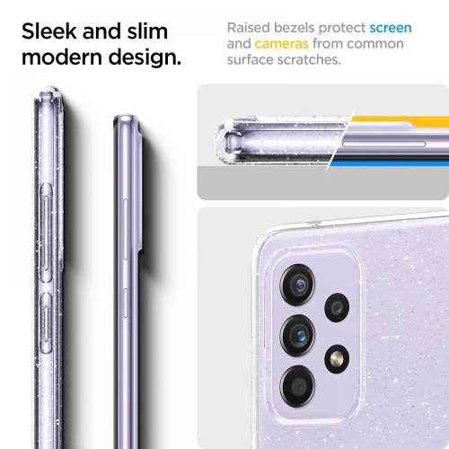 Kup Etui Spigen Liquid Crystal Samsung Galaxy A52/A52s Glitter Crystal - SPN1526CL - {ean13} - Sklep Home Screen