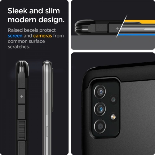 Kup Etui Spigen Tough Armor Samsung Galaxy A52/A52s Black - SPN1532BLK - {ean13} - Sklep Home Screen