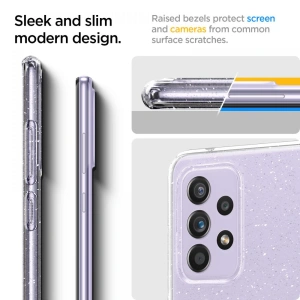 Kup Spigen Samsung Case Flüssigkristall Galaxy A72 Glitzerkristall - SPN1533CL - {ean13} - Sklep Home Screen