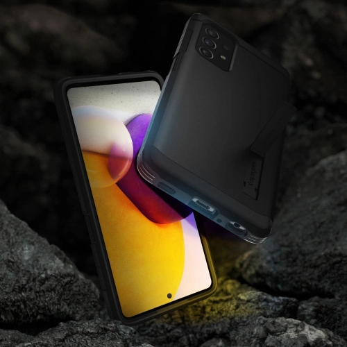 Kup Etui Spigen Tough Armor Samsung Galaxy A72 Fekete - SPN1534BLK - {ean13} - Sklep Home Screen