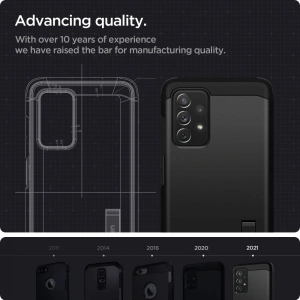 Kup Spigen Samsung Schutzhülle Tough Armor Galaxy A72 Schwarz - SPN1534BLK - {ean13} - Sklep Home Screen