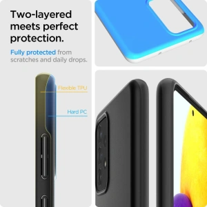 Kup Spigen Samsung Tasche Thin Fit Galaxy A72 Schwarz - SPN1537BLK - {ean13} - Sklep Home Screen