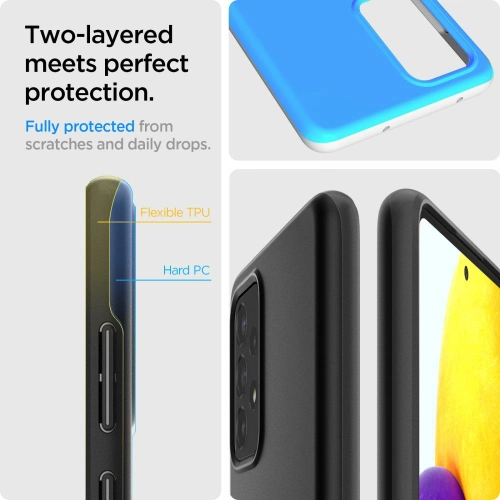 Buy Spigen Thin Fit Samsung Galaxy A72 Black - SPN1537BLK - {ean13} - Home Screen Store Europe