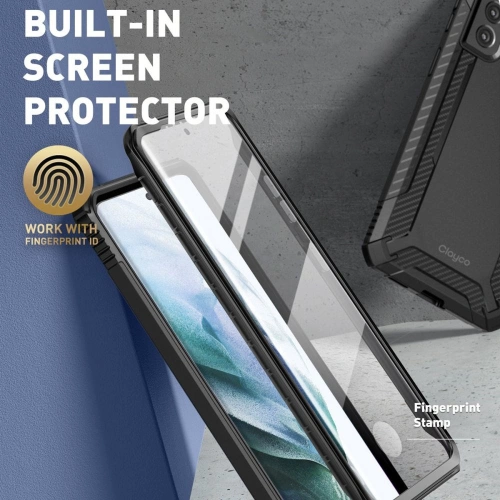 Buy Supcase Clayco Xenon Samsung Galaxy S21 Black - SPC157BLK - {ean13} - Home Screen Store Europe