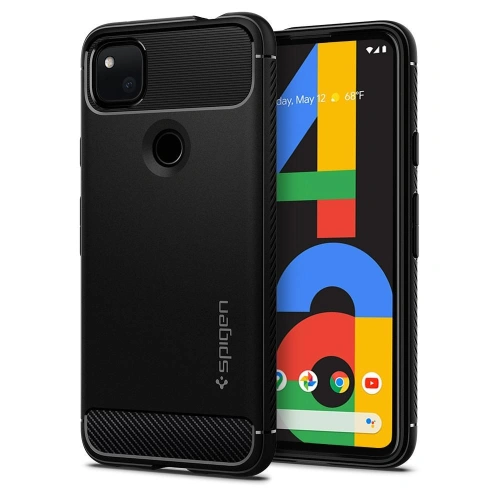 Kup Etui Spigen Rugged Armor Google Pixel 4a Negru Mat - SPN1542BLK - {ean13} - Sklep Home Screen