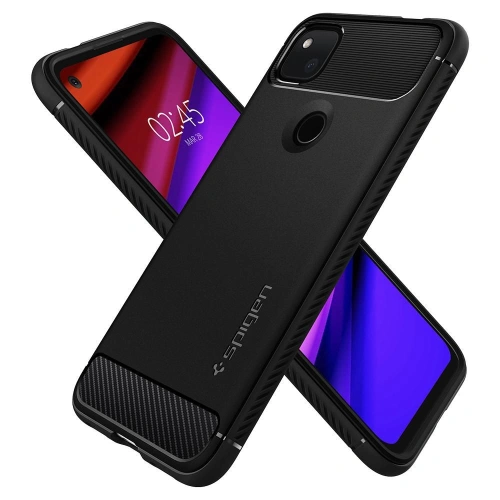 Kup Etui Spigen Rugged Armor Google Pixel 4a Negru Mat - SPN1542BLK - {ean13} - Sklep Home Screen