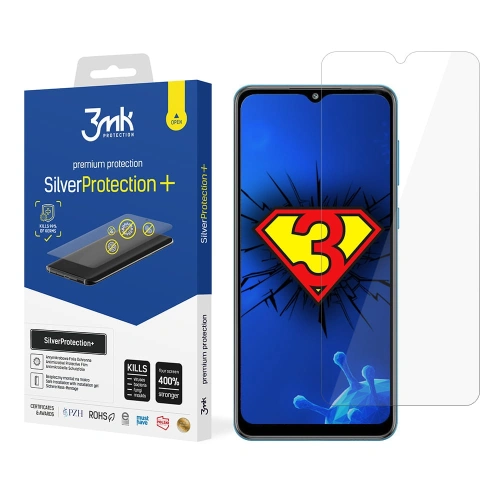 Kup 3MK Samsung Antimikrobielle Schutzfolie Silver Protect+ Galaxy M02 - 3MK1526 - {ean13} - Sklep Home Screen
