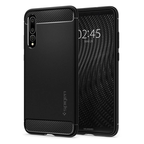 Kup Case Spigen Rugged Armor Huawei P20 Pro Schwarz - SPN083BLK - {ean13} - Sklep Home Screen