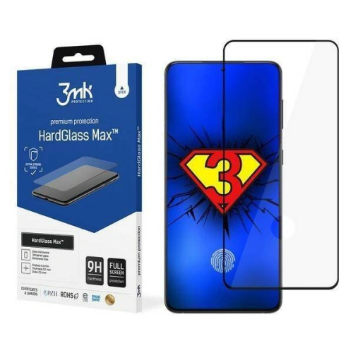 Kup Szkło hartowane 3MK HardGlass Max Samsung Galaxy S21+ Plus czarne - 3MK1411 - {ean13} - Sklep Home Screen