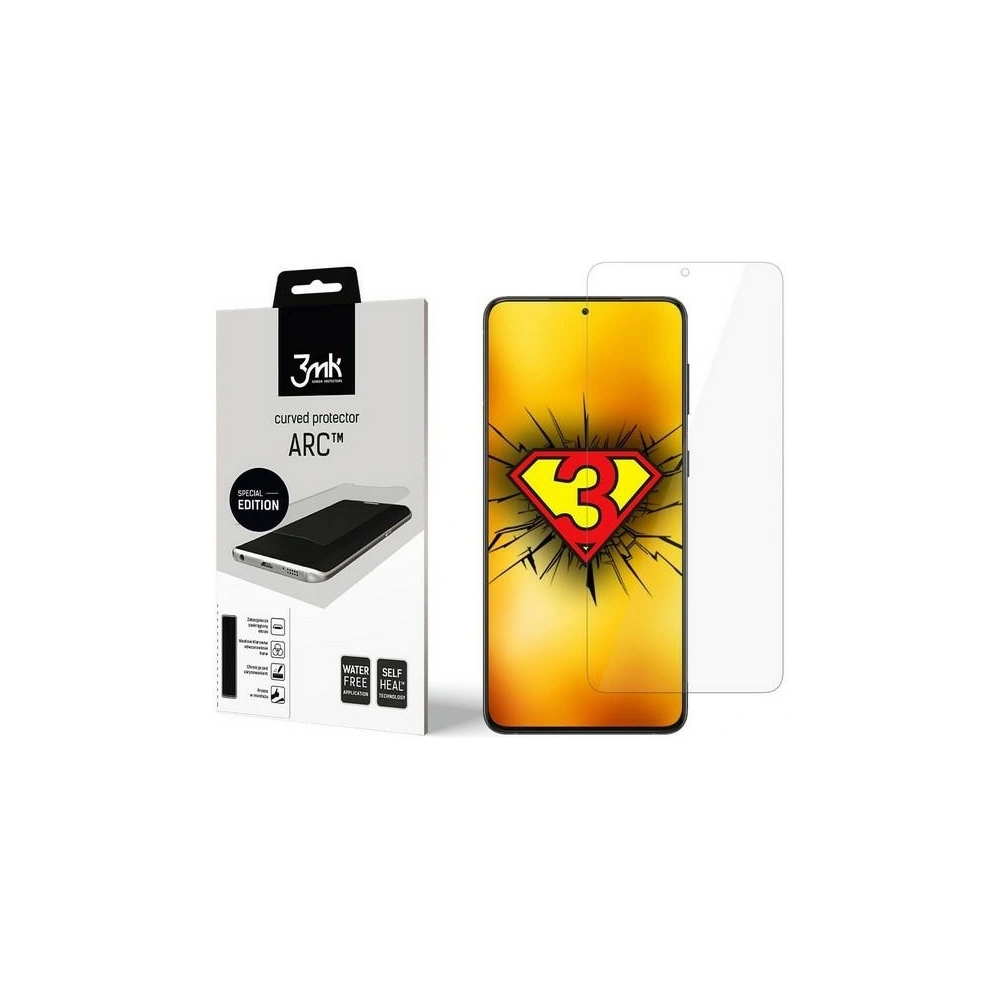 Najlepsze Folia FullScreen na Cały Ekran 3MK Folia ARC SE Sam G996 S21+ Folia