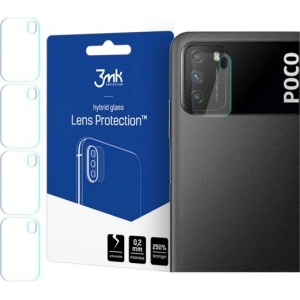 Kup Hybridní sklo na objektiv fotoaparátu 3MK Ochrana objektivu Pocophone M3 [4 PACK] - 3MK1393 - {ean13} - Sklep Home Screen