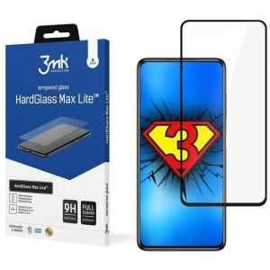 Kup Tvrzené sklo 3MK HardGlass Max Lite Pocophone X3/Pro/NFC černé - 3MK1389 - {ean13} - Sklep Home Screen