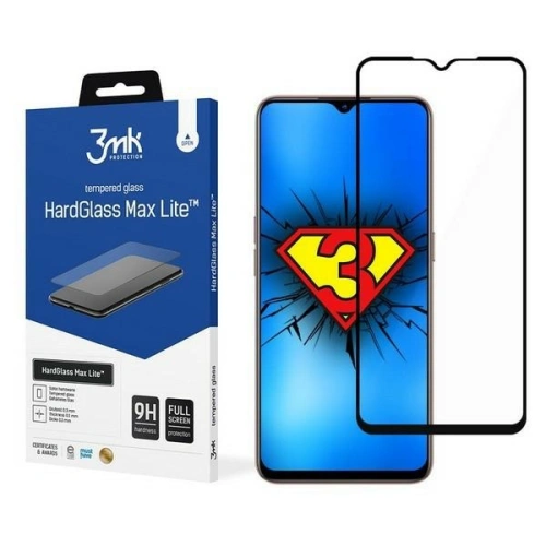 Kup Edzett üveg 3MK HardGlass Max Lite Oppo A73 fekete - 3MK1378 - {ean13} - Sklep Home Screen