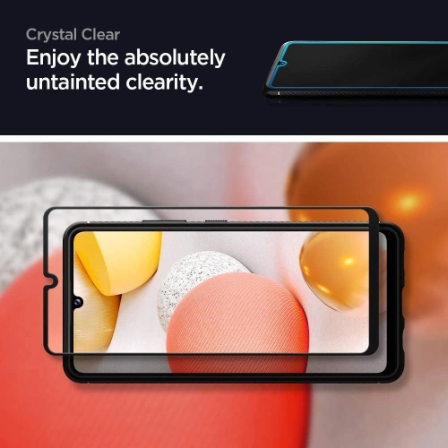 Kup Edzett üveg Spigen GLAS.tR Slim Samsung Galaxy A42 5G Fekete - SPN1546BLK - {ean13} - Sklep Home Screen