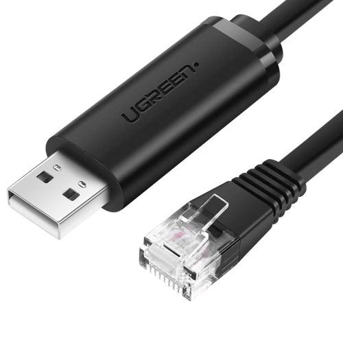 Kup Cablul Consolă UGREEN CM204, RS232 pentru Dispozitive de Rețea, 1,5m (negru) - UGR597BLK - {ean13} - Sklep Home Screen