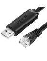 UGREEN CM204 Konsolenkabel, RS232 für Netzwerkgeräte, 1,5 m (schwarz)