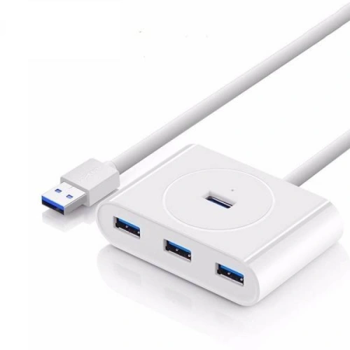 Kup USB 3.0 Hub UGREEN CR113, 4w1, 0.5m (fehér) - UGR601WHT - {ean13} - Sklep Home Screen