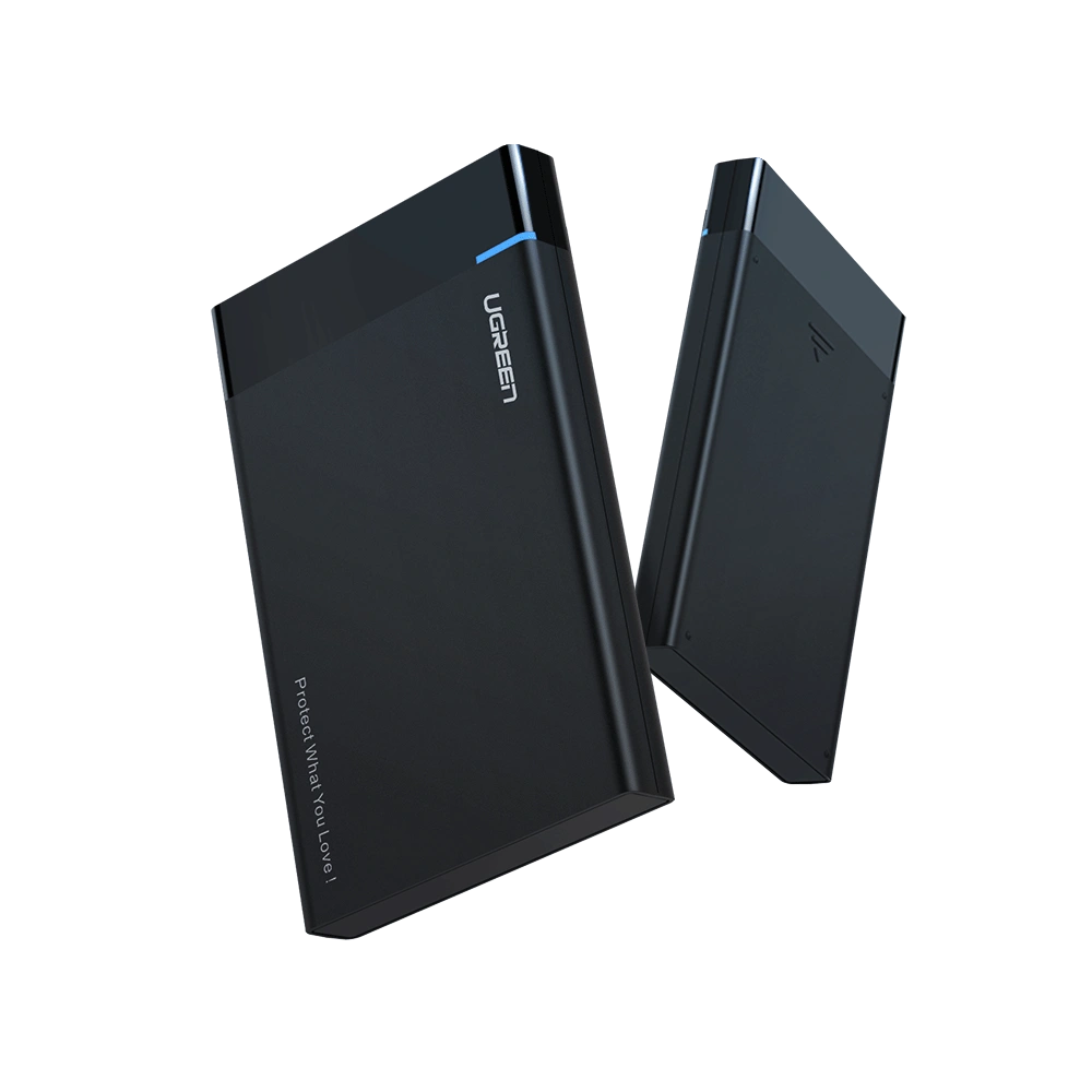Obudowa zewnętrzna dysku HDD/SSD 2,5" UGREEN US221, SATA 3.0, USB-C, 50cm
