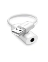 Buy UGREEN US206 Audio Adapter, USB to Mini Jack 3.5mm AUX (White) - UGR630WHT - {ean13} - Home Screen Store Europe