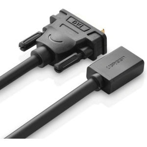 Adapter DVI do HDMI UGREEN 20118, 15cm (czarny)