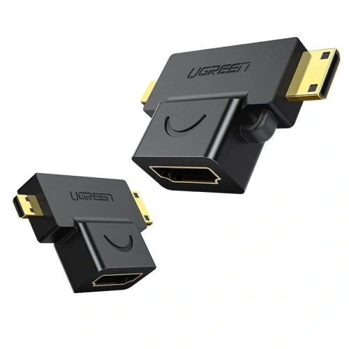 Kup UGREEN 20144 adapter mini / micro HDMI do HDMI (czarny) - UGR636BLK - {ean13} - Sklep Home Screen