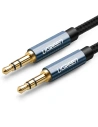 Kabel mini jack 3,5mm UGREEN AV112, AUX, 1m (modrý)