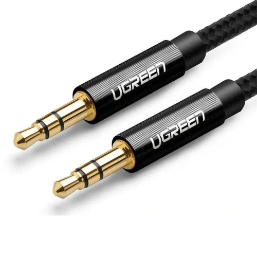 Kup UGREEN 1m-es mini jack 3,5 mm AUX kábel (fekete) - UGR648BLK - {ean13} - Sklep Home Screen