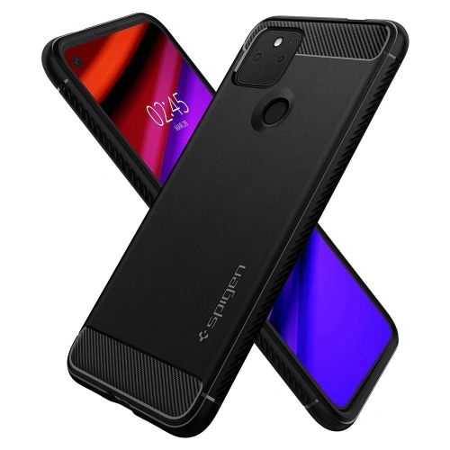 Kup Spigen Gehäuse Rugged Armor Google Pixel 4a 5G Matt Schwarz - SPN1548BLK - {ean13} - Sklep Home Screen