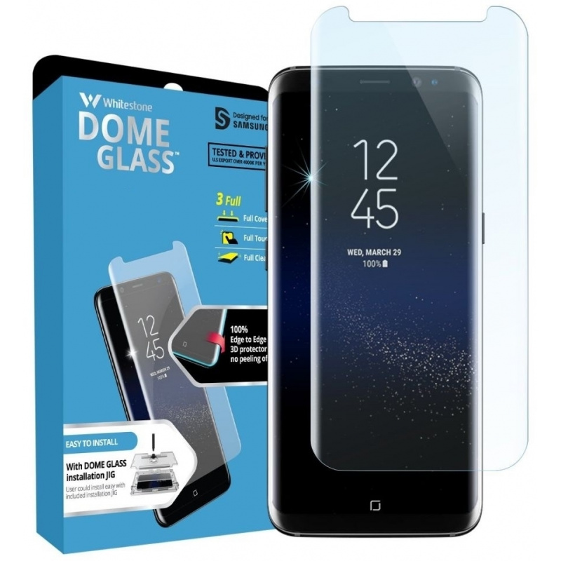 Zestaw naprawczy Whitestone Dome Glass Samsung Galaxy S9 Plus