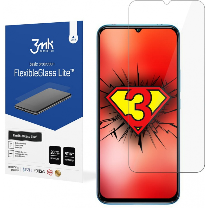Kup Szkło hybrydowe 3MK FlexibleGlass Lite Xiaomi Mi 10 Lite - 5903108250023 - 3MK1341 - Homescreen.pl