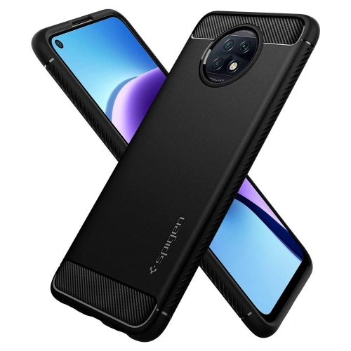 Buy Spigen Rugged Armor Redmi Note 9T Matte Black - SPN1549BLK - {ean13} - Home Screen Store Europe