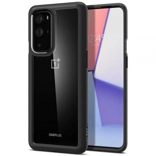 Kup Etui Spigen Ultra Hybrid OnePlus 9 Pro Matt Fekete - SPN1550BLK - {ean13} - Sklep Home Screen