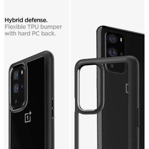 Kup Etui Spigen Ultra Hybrid OnePlus 9 Pro Matná Černá - SPN1550BLK - {ean13} - Sklep Home Screen
