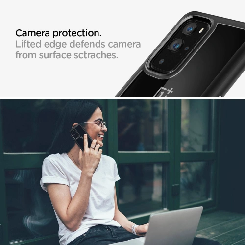 Kup Etui Spigen Ultra Hybrid OnePlus 9 Pro Matte Black - SPN1550BLK - {ean13} - Sklep Home Screen