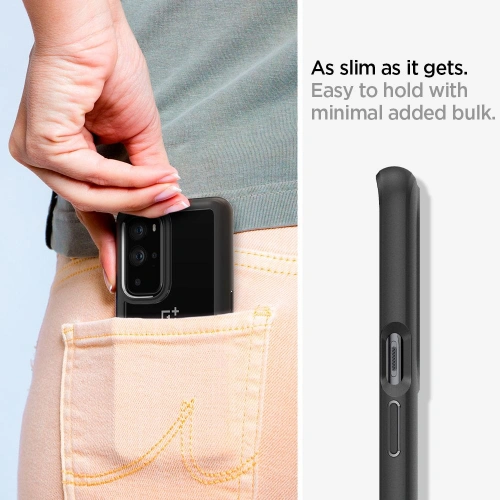 Kup Etui Spigen Ultra Hybrid OnePlus 9 Pro Matte Black - SPN1550BLK - {ean13} - Sklep Home Screen
