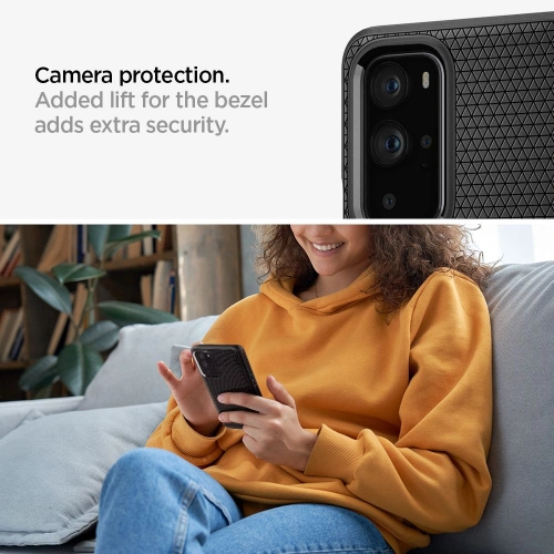 Kup Etui Spigen Liquid Air OnePlus 9 Pro Matte Black - SPN1551BLK - {ean13} - Sklep Home Screen