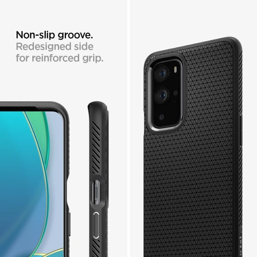 Kup Etui Spigen Liquid Air OnePlus 9 Pro Matte Black - SPN1551BLK - {ean13} - Sklep Home Screen