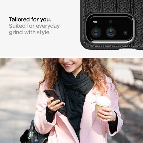 Kup Etui Spigen Liquid Air OnePlus 9 Pro Matte Black - SPN1551BLK - {ean13} - Sklep Home Screen