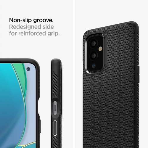Kup Etui Spigen Liquid Air OnePlus 9 Matt Fekete - SPN1552BLK - {ean13} - Sklep Home Screen