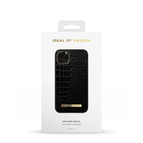 Kup Etui iDeal of Sweden Atelier Apple iPhone 11 Pro Max/XS Max (Neo Noir Croco) - IDS397NEONOICRO - {ean13} - Sklep Home Screen