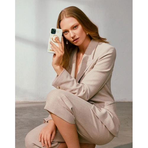 iDeal of Sweden Fashion Samsung Galaxy S21 (Golden Pearl Marble)