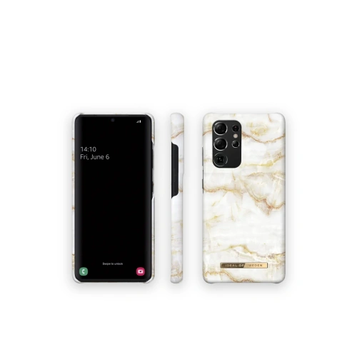 Kup iDeal of Sweden Samsung Tasche Fashion Galaxy S21 Ultra (Golden Pearl Marble) - IDS426GLDPEAMRB - {ean13} - Sklep Home Screen