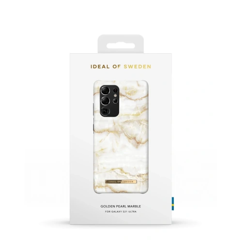 Kup Etui iDeal of Sweden Fashion Samsung Galaxy S21 Ultra (Marmură Perlă Aurie) - IDS426GLDPEAMRB - {ean13} - Sklep Home Screen