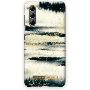 Etui iDeal of Sweden Fashion Samsung Galaxy S21 (Zlatý Tiedye)