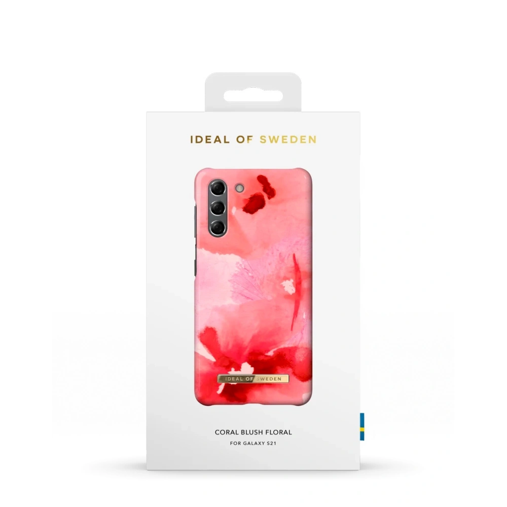 Etui iDeal of Sweden Fashion Samsung Galaxy S21 (Coral Blush Floral)