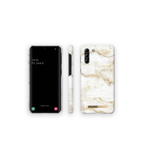 Kup iDeal of Sweden Samsung Tasche Fashion Galaxy S21+ Plus (Golden Pearl Marble) - IDS433GLDPEAMRB - {ean13} - Sklep Home Screen