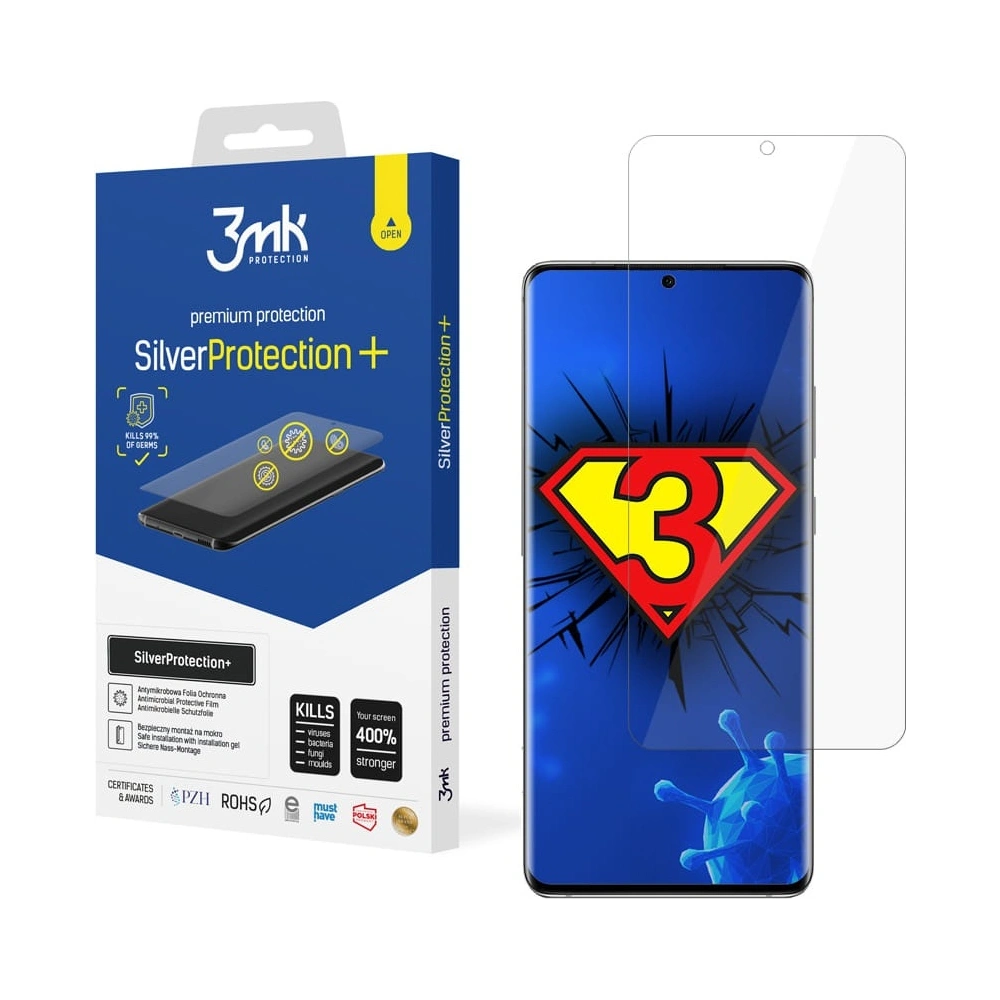 Antymikrobowa folia ochronna 3MK Silver Protect+ Samsung Galaxy S20 Ultra