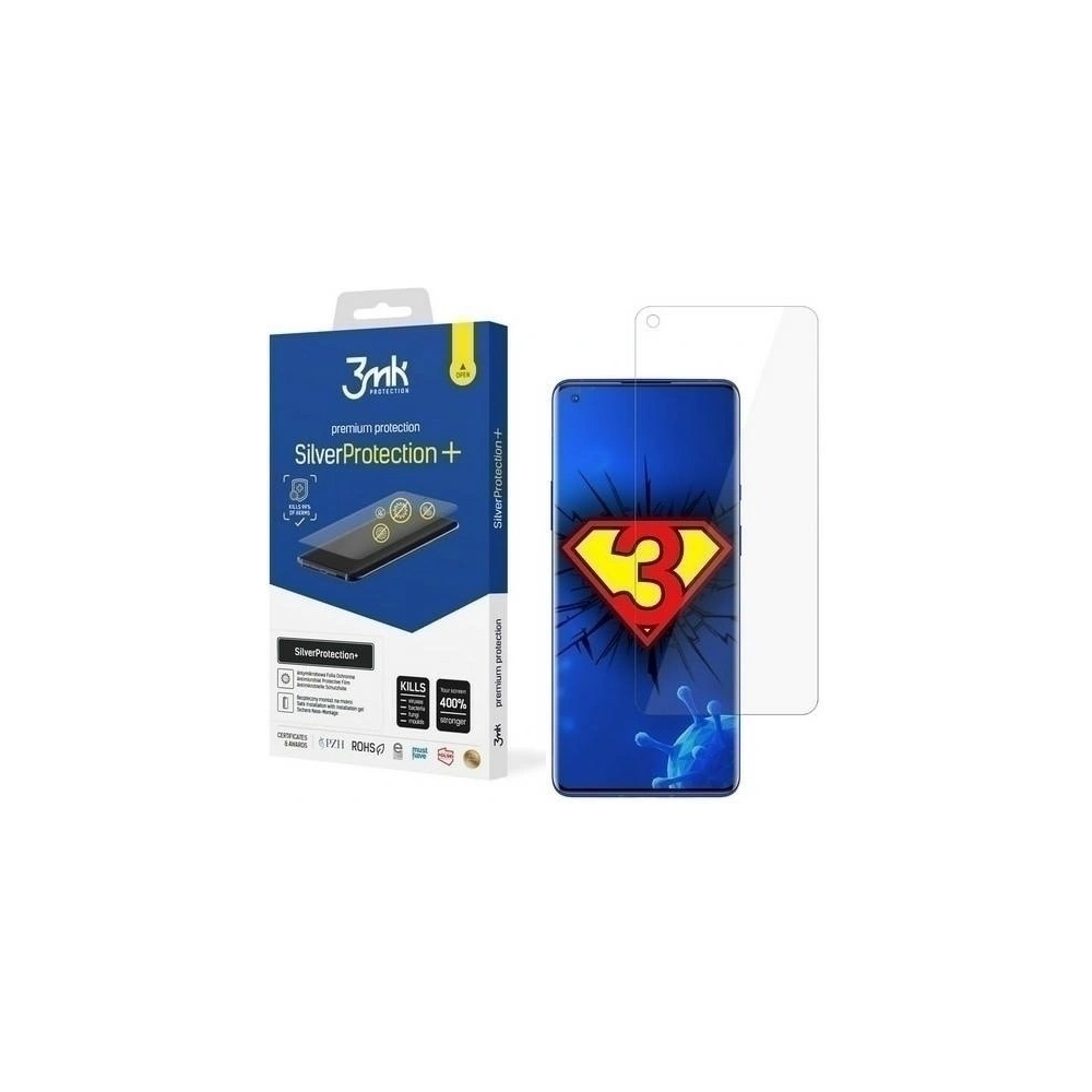 Antymikrobowa folia ochronna 3MK Silver Protect+ OnePlus 8